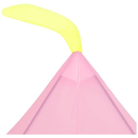 Tenda Da Gioco Per Bambini Rosa 100x100x127 Cm - Foto 8