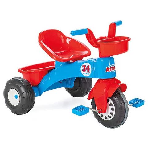 Triciclo Biemme By Bcs 1376r Atom Rosso E Azzurro - Foto 1
