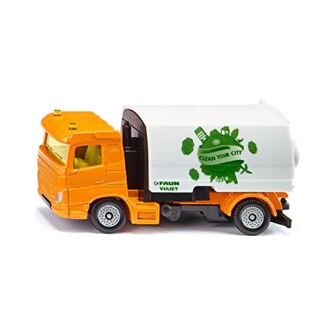 1104, Fauno Sweeper, Giocattolo, Metalloplastica, Giallobianco, Contenitore Di Raccolta Pieghevole, Telaio A 2 Assi - Foto 1