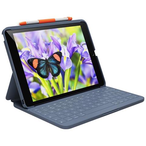 Logitech Rugged Lite 25,9 Cm [10.2] Custodia A Libro Grigio (rugged Lite F. Ipad 7.+8.+9.gen - - Classic Blue - Deu - Em - Foto 4