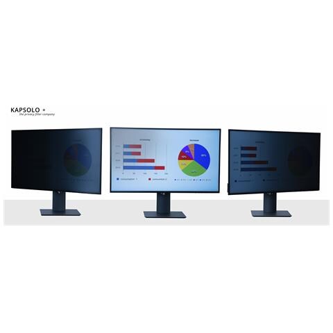 2-Way Filtro adesivo per schermo Plug in 51,05cm (20,1") 4:3 - Foto 2