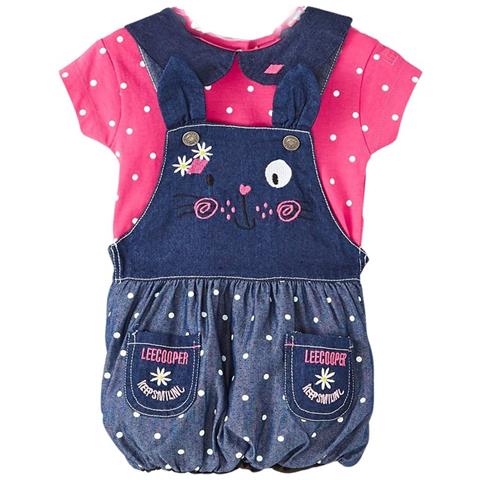 Completo 2 Pieces lc11463 fushia-6m Bambina - Foto 1