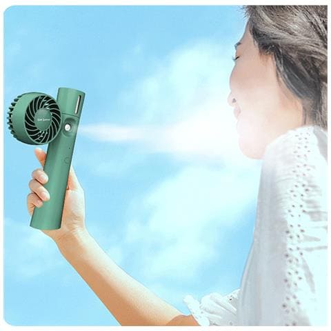 Mini Ventilatore Portatile Con Getto D'acqua Grass Color - Foto 3