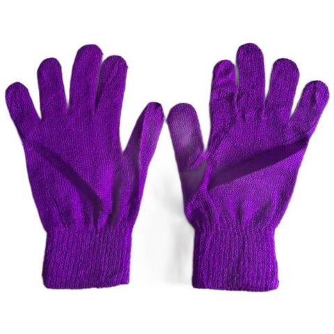 Set Di 8 Guanti Riscaldanti Per L'inverno, Viola, M - Foto 1