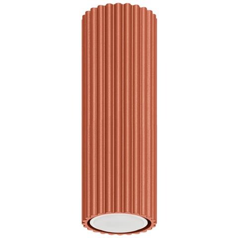 Lampada Da Soffitto Karbon 20 Rosso Ocra Sl. 1626 - Minimalista Lampada Da Soffitto Ocra Rossa 20x6.5x6.5 Cm - Foto 1