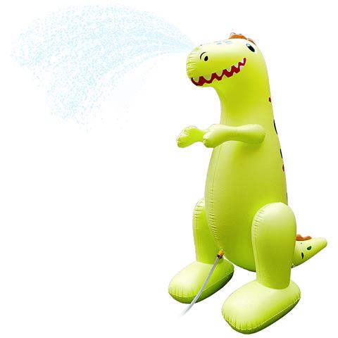 Dinosauro T-rex Gonfiabile Gigante Con Spruzzatore D'acqua. 180x130cm. - Foto 1