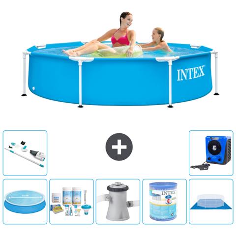 Piscina Fuori Terra - In Giro - 244x51 Cm - Blu - Include Accessori Coordinati A1469 - Foto 1