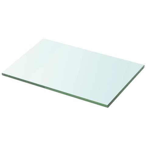 Lusso Casadino -  Mensole In Vetro Trasparente 2 Pz 30x15 Cm - Foto 1