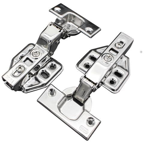 Cerniere Con Chiusura Ammortizzata Cerniere Ad Incasso Confezione Da 2 Silver  208 - Foto 1