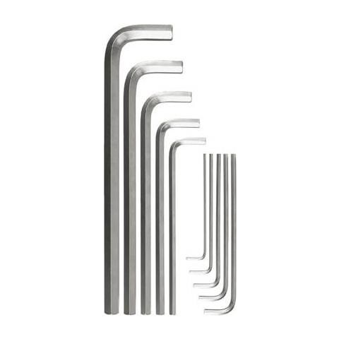 Yato YT-0519, Set di chiavi esagonali a L, Metrico, 10 pz, Acciaio al cromo vanadio, 3,4,5,5.5,6,8,10,12,14,17 mm, 32 cm - Foto 1