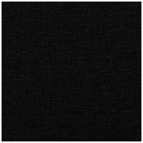 Set di Divani 4 pz con Cuscini Nero in Tessuto - Foto 9