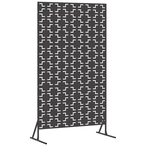 Pannello Flessibile In Metallo Nero Metallo Grande - Foto 1