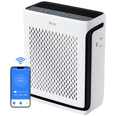 PURIFICATORE D'ARIA INTELLIGENTE Vital 100S per grandi ambienti, Monitoraggio della Qualità dell’Aria, Prefiltro Lavabile, Rimuove il 99,97% di Polvere, Polline, Peli di Animali e Odori - Foto 1