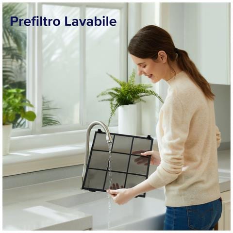 PURIFICATORE D'ARIA INTELLIGENTE Vital 100S per grandi ambienti, Monitoraggio della Qualità dell’Aria, Prefiltro Lavabile, Rimuove il 99,97% di Polvere, Polline, Peli di Animali e Odori - Foto 7