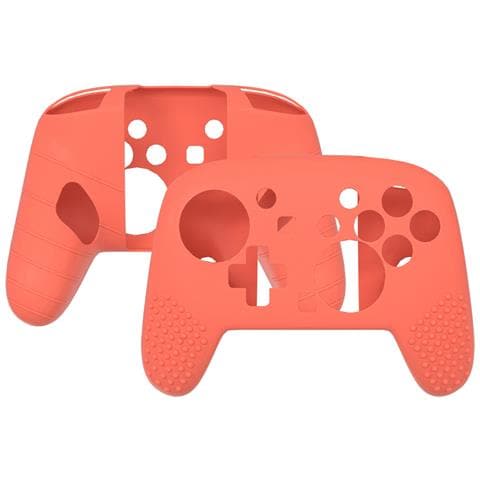 Custodia Protettiva In Silicone Compatibile Con Controller Switch 2 Pro - Confezione Da 2 Orange - Foto 1
