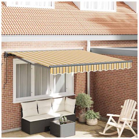 Tenda Retrattile Striscia Multicolore 300x250 cm Tessuto - Foto 2