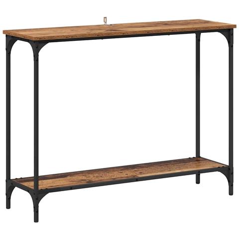 Tavolo consolle Legno vecchio 101 x 30.5 x 75 cm - Foto 1