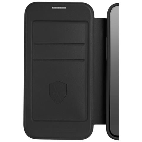 Custodia Folio Magsafe Per Iphone 17 Ultra Rinforzata 2m, Nero Transparente - Foto 4