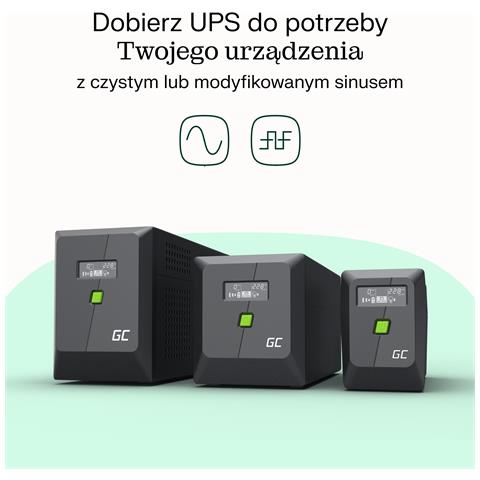 gruppo di continuità (UPS) A linea interattiva 0,85 kVA 480 W 2 presa (e) AC - Foto 10