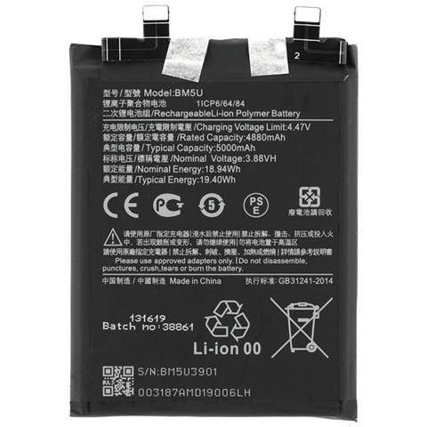 Oem Batteria Testata Ricambio Pari Originale Bm5u Per Xiaomi Redmi 13 Pro Plus 5g - Foto 1