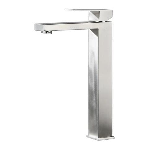 Rubinetto per lavabo da bagno, Blackswan, tipo M308, modello lungo in nichel, misura 30,5 cm - Foto 1