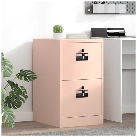 Armadio per File con cassetto Rosa 44 x 50 x 106.5 cm - Foto 2