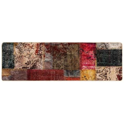 Runner Tappeto MARSA Multicolore 150 x 50 cm Poliestere e PVC - Foto 1