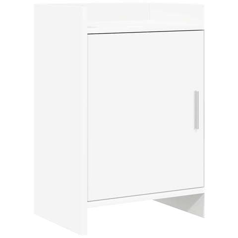 Comodini Bianco 40 x 30 x 60 cm Legno ingegnerizzato - Foto 1