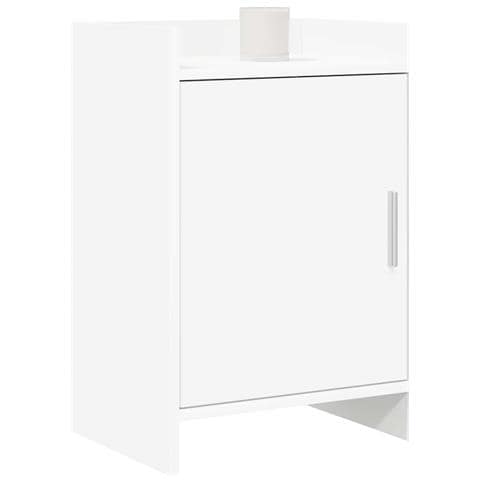 Comodini Bianco 40 x 30 x 60 cm Legno ingegnerizzato - Foto 2