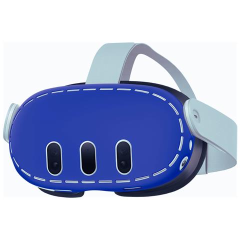 Copriocchiale In Silicone Per Meta Quest 3 | Blu - Foto 1