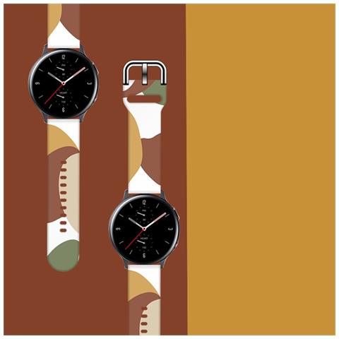 Cinturino Moro In Silicone Per Samsung Galaxy Watch 46 Mm, Bracciale Per Orologio 4 - Foto 3