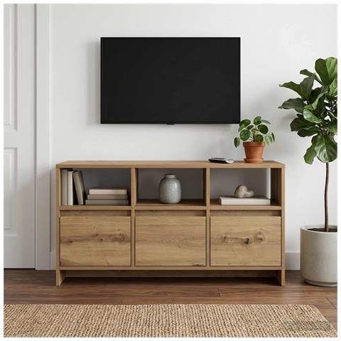 Mobile TV 102 x 37,5 x 52,5 cm Rovere Artigianale - Foto 2