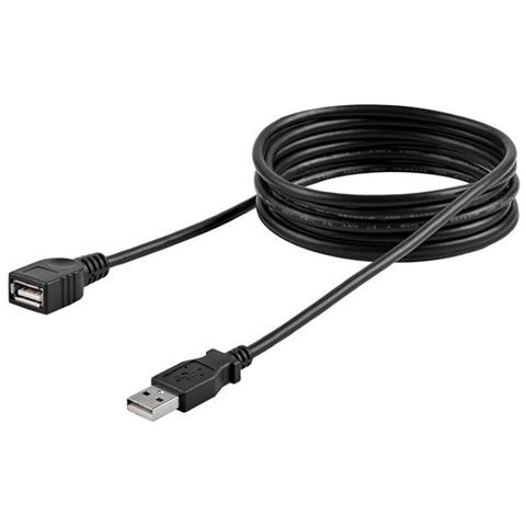 Cavo prolunga USB2.0 da A ad A - Cavo Extender USB 2.0 Maschio / Femmina da 1,8m - Foto 2