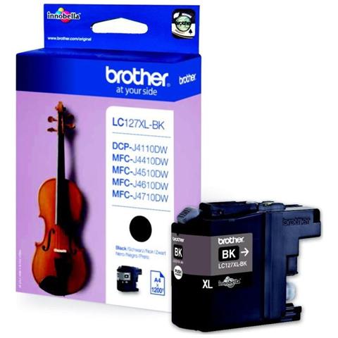 LC-127XLBK Cartuccia Ink Originale Nera per DCP-J4110DW MFC-4410/4510/4610/4710 Capacità 1200 Pagine - Foto 6