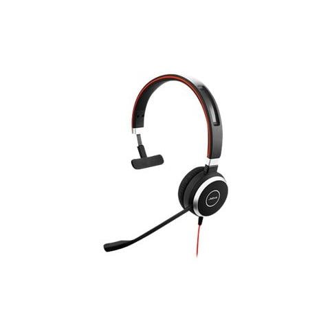 Evolve 40 UC Mono, Monofonico, Nero, Padiglione auricolare, Cablato, 3.5mm / USB, Sovraurale - Foto 2