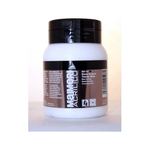 Acrilico Bianco Titanio Barattolo Da 500ml. - Foto 1