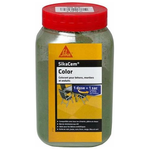 cem Color Powder, Lime And Plaster Powder - Green - 900g - Foto 10
