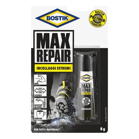 Adesivo Universale Max Repair Per Riparazioni Forti In Tubetto 8 Gr - Foto 1