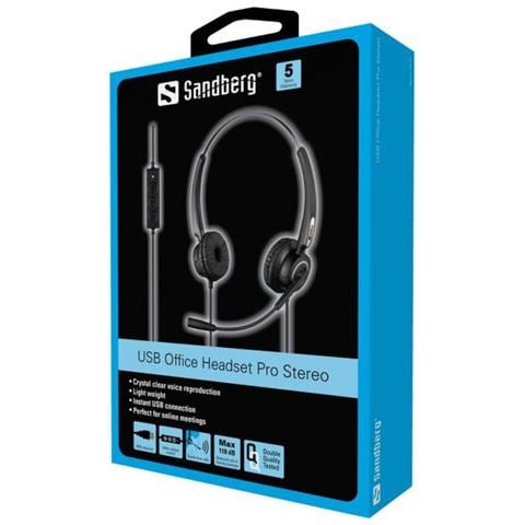 Usb Office Headset Pro Stereo (usb Office Headset Pro Stereo - Usb Office Headset Pro - Stereo, Headset, Head-b - Foto 2