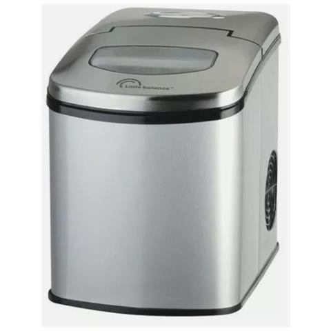 Fabbricatore di Ghiacci con Capacità Serbatoio 1.7 Litri Produzione 10 kg in 24 Ore Potenza 150 W Colore Acciaio Inossidabile - Foto 2