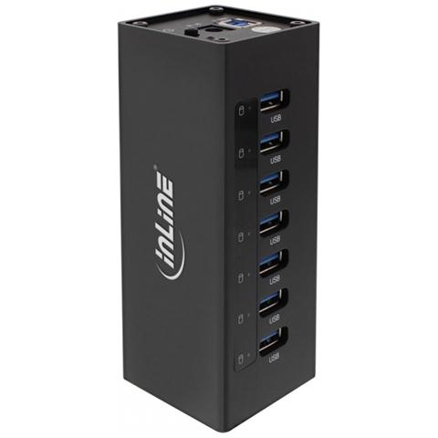 35395B, USB 3.0 (3.1 Gen 1) Type-A, USB 3.0 (3.1 Gen 1) Type-B, 5 - 40 °C, -20 - 70 °C, Nero, Alluminio - Foto 1