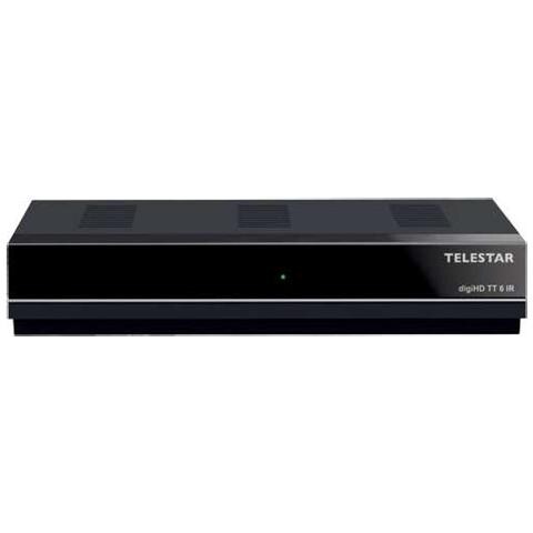 digiHD TT 6 IR, Terrestre, DVB-T2, 1080i, 1080p, 215 x 185 x 45 mm, H. 265, Digitale - Foto 1