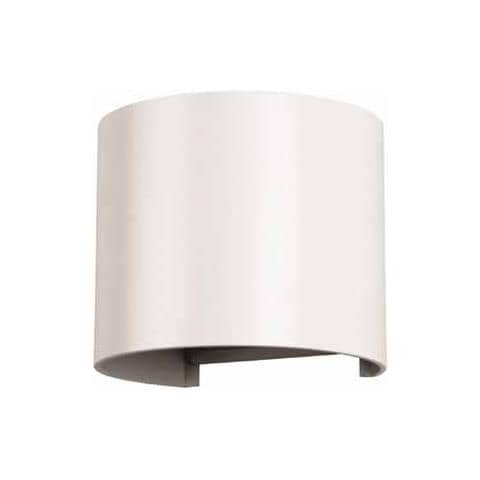Lampada Led 6W Parete Semicerchio Ip65 Mod. Vt-756 Colore Bianco - Foto 1