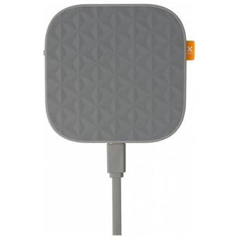 Caricabatterie Senza Fili Geometrico Grigio - Foto 3
