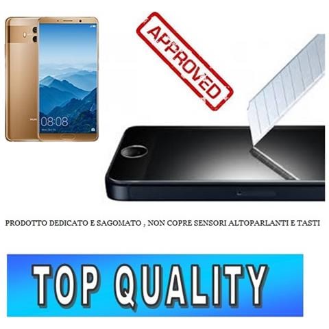 Tempered Glass Screen Protector Pellicola Vetro Temprato Huawei Mate 10 - Foto 1