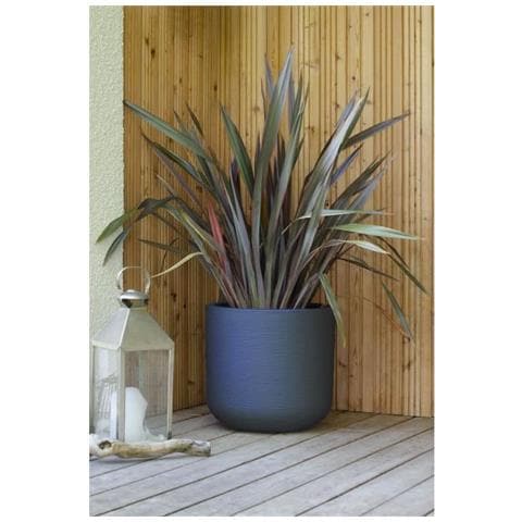 Vaso Tondo 50 Cm Graphit'up - 67 L - Grigio Antracite - Foto 1