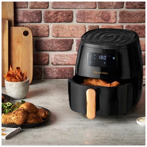 SatisFry Air Heißluftfritteuse Singolo 5 L Indipendente 1650 W Friggitrice ad aria calda Nero - Foto 9