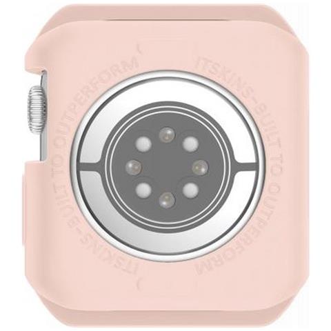 Cover Per Apple Watch 7/8/9 38-40-41 Mm Rinforzata Spectrum R Solid, Rosa - Foto 2