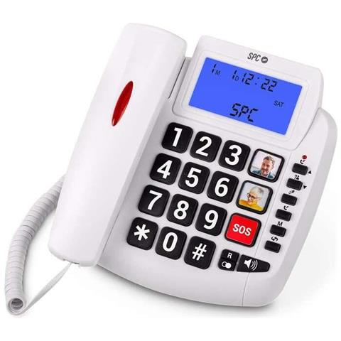 Spc Comfort Volume 2 Telefono Fijo Senior - Teclas Extragrandes - Memorias Directas Con Fotografia - Gran Volume De Timb - Foto 2