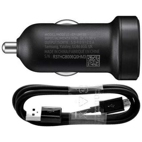 Caricabatterie Originale Auto Fast Charging Ep-ln930 + Ecb-du5 Microusb Black Bulk - Foto 2